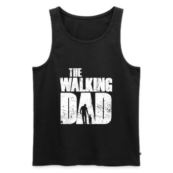 The Walking Dad Father and Son - Men's Premium Organic Tank Top - black - Front - Michal (187cm)