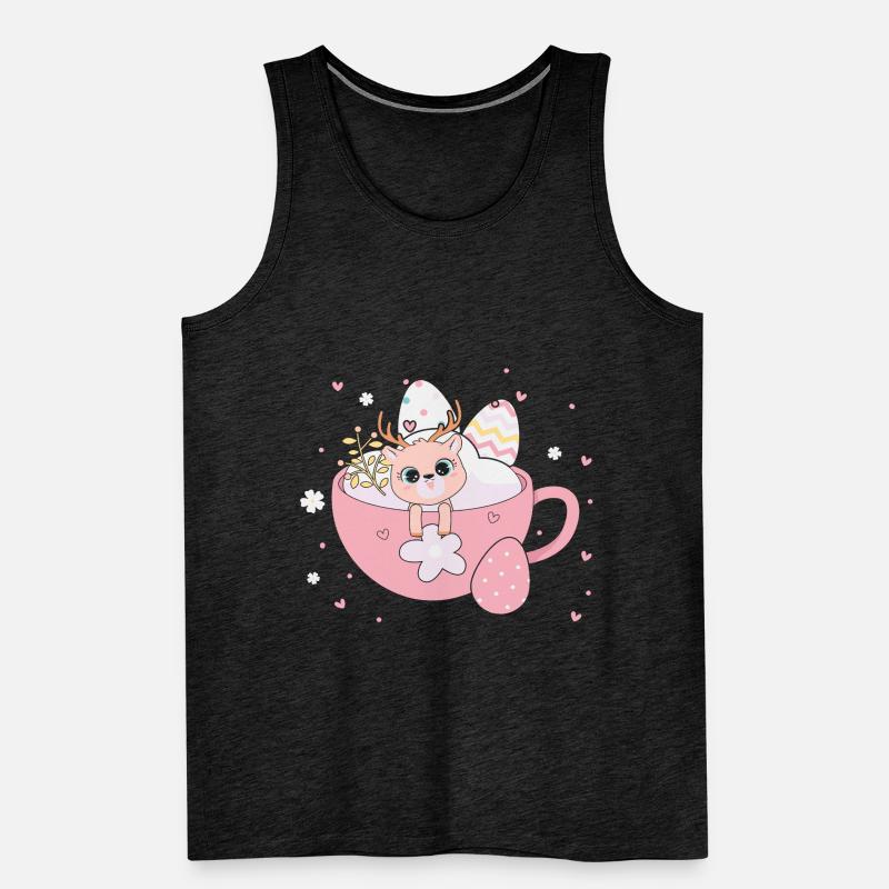 BOW Easter Chibi Cup 01 Débardeur bio Premium Homme