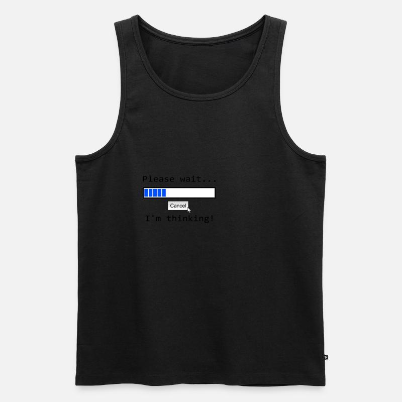 Sprüche - Männer Premium Bio Tank Top - undefined