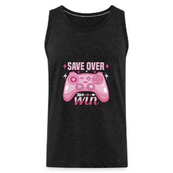 Gaming Headset PC Gaming Tastatur Videospiel - Männer Premium Bio Tank Top - Anthrazit - Vorne - Alexander (188cm)