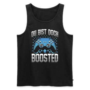 Gaming PC Gaming Video Player Gaming Computer - Men's Premium Organic Tank Top - black - Front - AI Model Male 178 light (178cm)