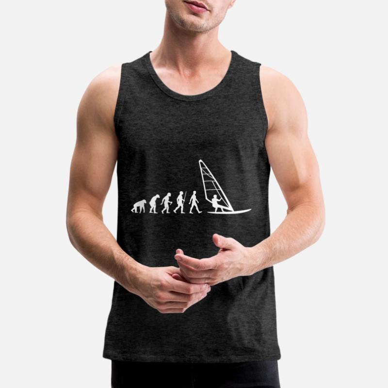 Windsurffer Evolution Windsurf Débardeur bio Premium Homme