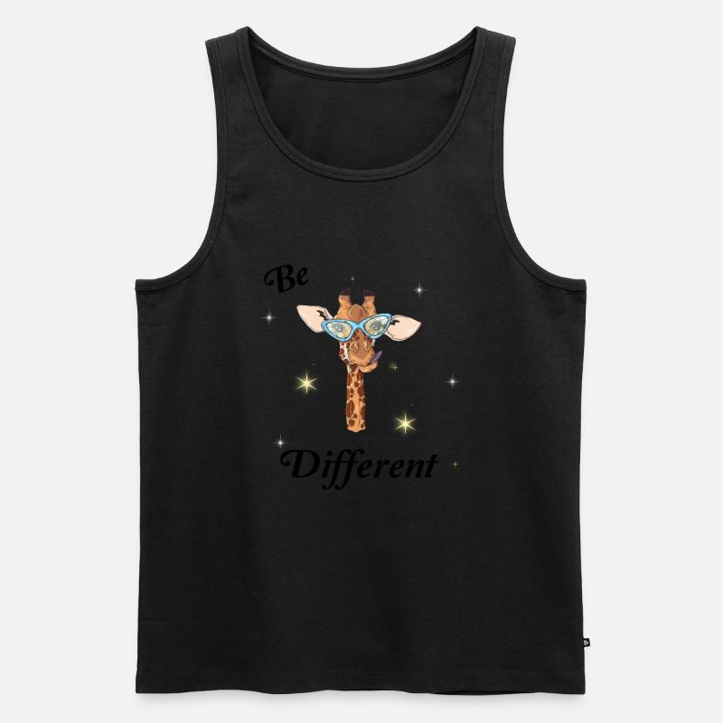 Be Different - Männer Premium Bio Tank Top - Schwarz