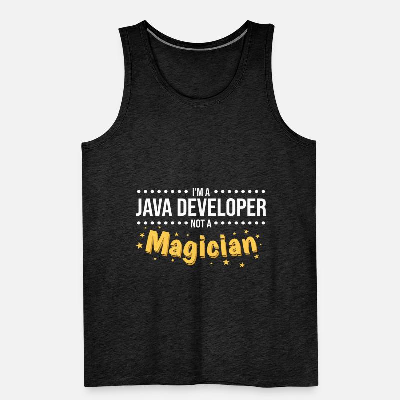 Java Developer Men's Premium Organic Tank Top