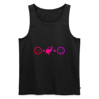 Free Dive Diver Taucher Scuba Taucher Scuba Diver - Männer Premium Bio Tank Top - Schwarz - Vorne - Michal (187cm)