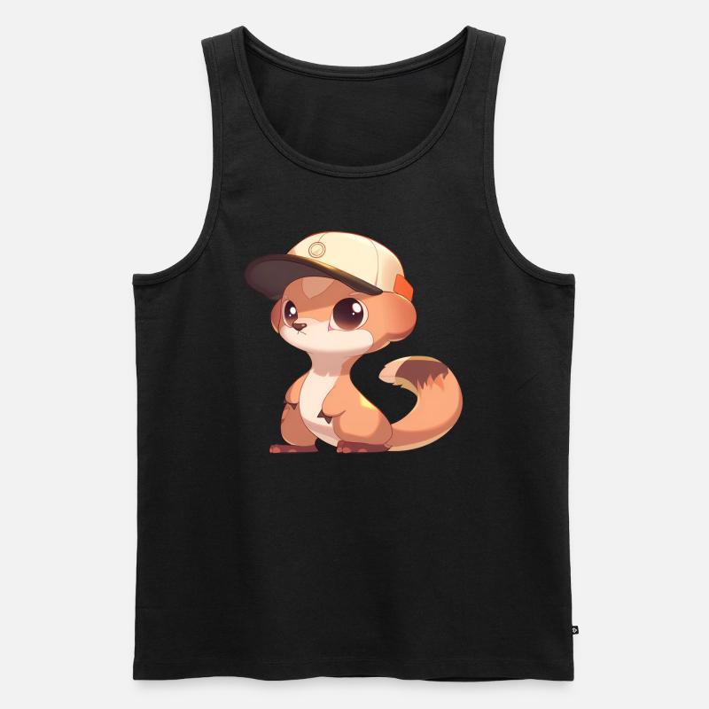 Mungo - Männer Premium Bio Tank Top - Schwarz