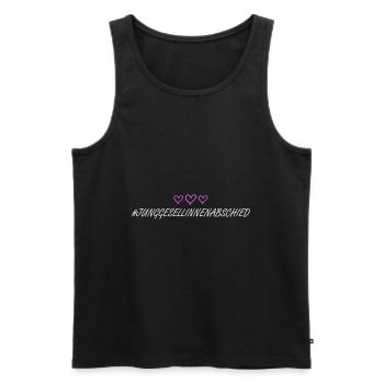 Hen Party Sweetheart - Men's Premium Organic Tank Top - black - Front - Michal (187cm)