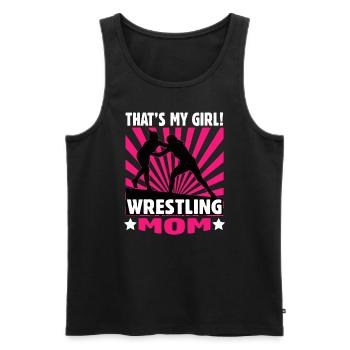 That's My Girl - Girls Wrestling Idee - Wrestling - Männer Premium Bio Tank Top - Schwarz - Vorne - Michal (187cm)