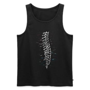 Physiothérapeute chiropracteur physiothérapie - Débardeur bio Premium Homme - noir - Devant - Michal (187cm)