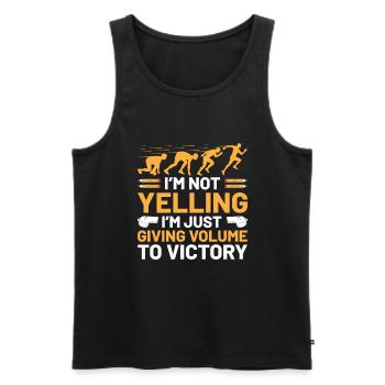 Sportlehrer Sportlehrer Schullehrer - Männer Premium Bio Tank Top - Schwarz - Vorne - Michal (187cm)