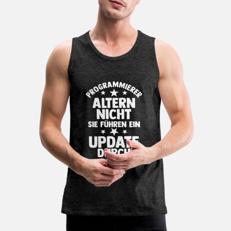 Programmieren Entwickler Coder Programmierer Männer Premium Bio Tank Top