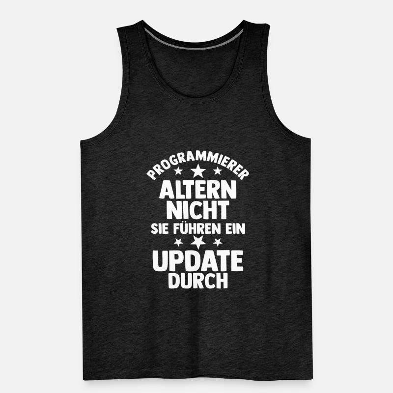Programmieren Entwickler Coder Programmierer Männer Premium Bio Tank Top