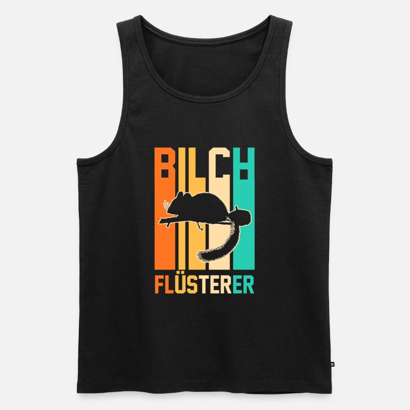 Bilch - Männer Premium Bio Tank Top - Schwarz