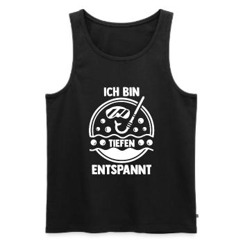 Schullehrerin Lehrerin - Männer Premium Bio Tank Top - Schwarz - Vorne - Michal (187cm)