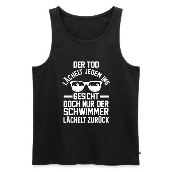 Schullehrerin Lehrerin - Männer Premium Bio Tank Top - Schwarz - Vorne - Michal (187cm)