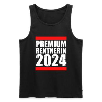 Pension de retraite 2024 Pension de retraite - Débardeur bio Premium Homme - noir - Devant - Michal (187cm)