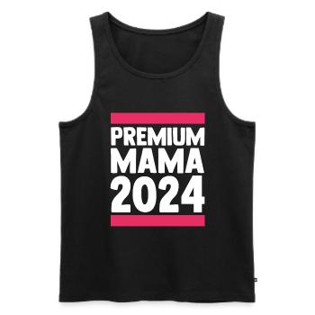 Maman à venir 2024 - Débardeur bio Premium Homme - noir - Devant - Michal (187cm)