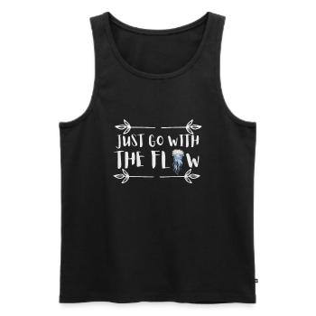 Jelly Fish Medusozoa Marine Biologist Ocean - Männer Premium Bio Tank Top - Schwarz - Vorne - AI Model Male 178 light (178cm)