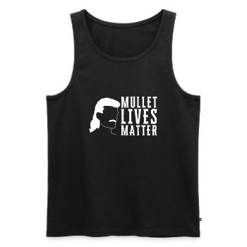 Rosemary Crab Cracker And Flatbread Salty Cracker - Men's Premium Organic Tank Top - black - Front - AI Model Male 178 light (178cm)
