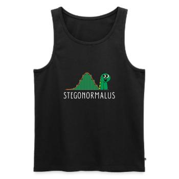 Normal Distribution Statistician Data Scientist - Männer Premium Bio Tank Top - Schwarz - Vorne - Michal (187cm)