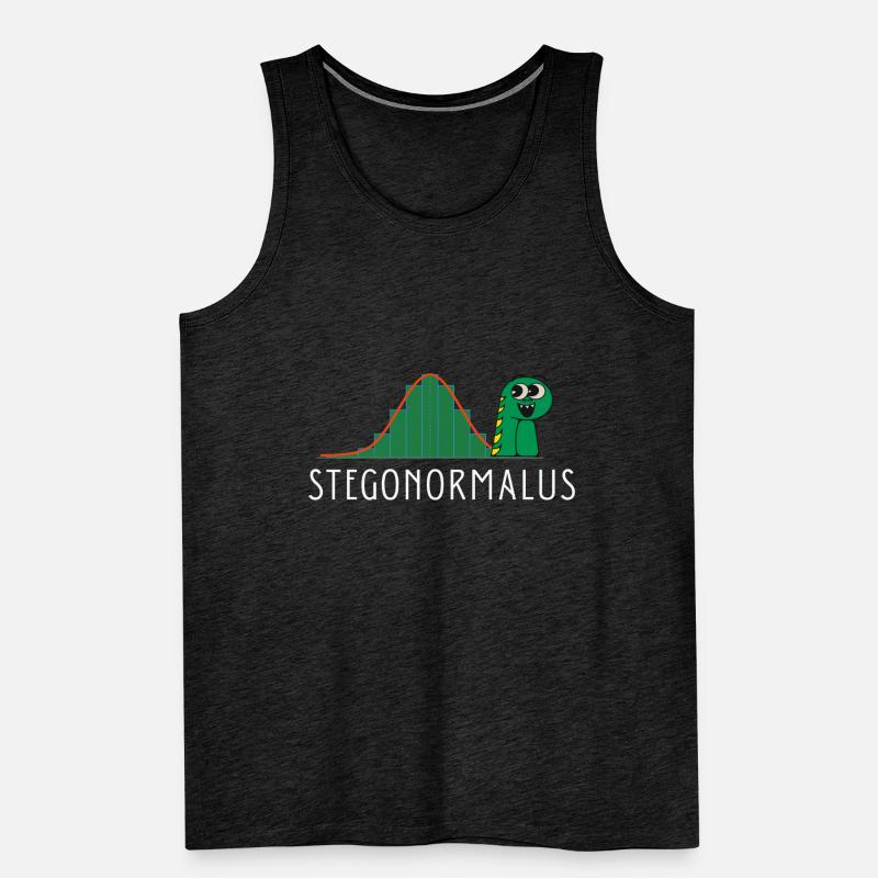 Normal Distribution Statistician Data Scientist Männer Premium Bio Tank Top