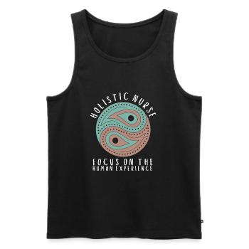 Homeopathy Alternative Medicine, Holistic Nursing - Männer Premium Bio Tank Top - Schwarz - Vorne - AI Model Male 178 light (178cm)