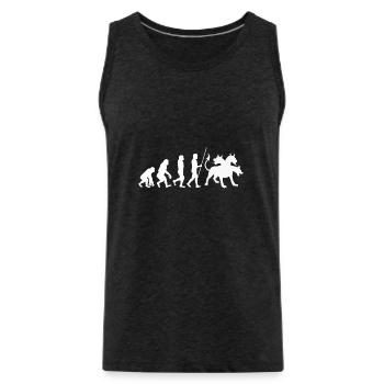 Greek Mythology Gods Ancient Greece - Männer Premium Bio Tank Top - Anthrazit - Vorne - Alexander (188cm)