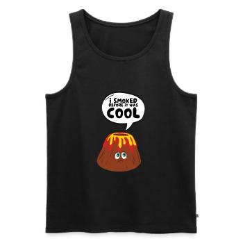 Volcanologists Geologist Magma Volcano - Männer Premium Bio Tank Top - Schwarz - Vorne - AI Model Male 178 light (178cm)