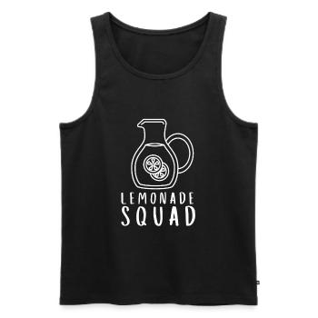 Sell Lemonade Stand Boss Juice Business Lemon - Männer Premium Bio Tank Top - Schwarz - Vorne - Michal (187cm)