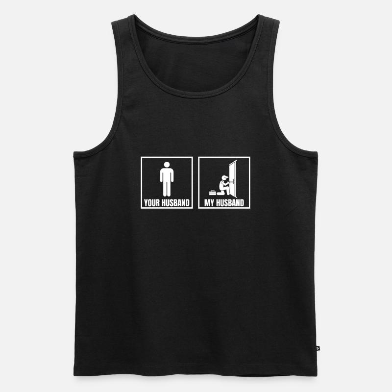 Lockpick Lockpicking Professional Locksmith - Männer Premium Bio Tank Top - Schwarz