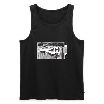 Lockpick Lockpicking Professional Locksmith - Männer Premium Bio Tank Top - Schwarz - Vorne - AI Model Male 178 light (178cm)