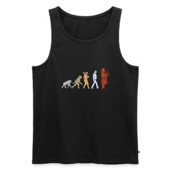 Bagpipe Teacher Player Scotsman Bagpiping - Männer Premium Bio Tank Top - Schwarz - Vorne - AI Model Male 178 light (178cm)