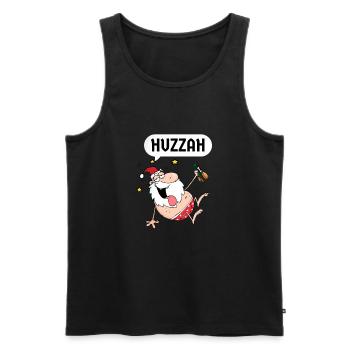 Huzzah Renaissance Festival Ren Faire Knight - Männer Premium Bio Tank Top - Schwarz - Vorne - AI Model Male 178 light (178cm)