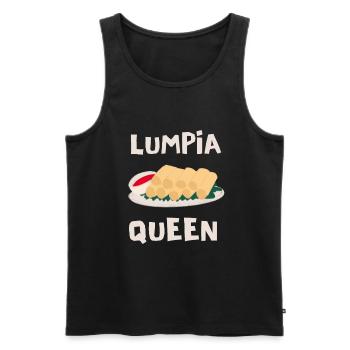 Filipino Pride Pinoy Spring Roll Lumpia Thats How - Männer Premium Bio Tank Top - Schwarz - Vorne - AI Model Male 178 light (178cm)