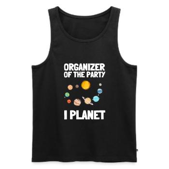 10 Years Old Science Birthday Kid 9 - Men's Premium Organic Tank Top - black - Front - Michal (187cm)
