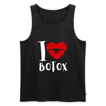 Botox Plastic Surgery And Aesthetic Nurse Injector - Men's Premium Organic Tank Top - black - Front - Michal (187cm)