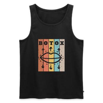 Botox Plastic Surgery And Aesthetic Nurse Injector - Men's Premium Organic Tank Top - black - Front - Michal (187cm)