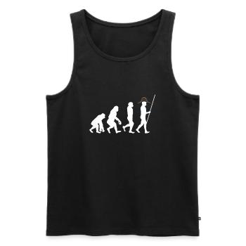 Liberte Egalite Fraternite French Revolution - Men's Premium Organic Tank Top - black - Front - AI Model Male 178 light (178cm)