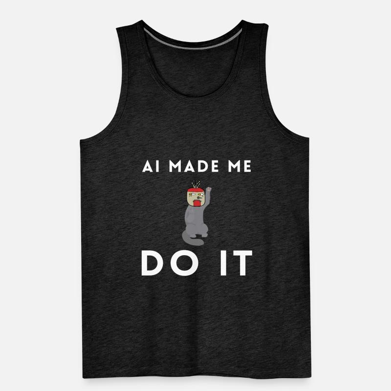Artificial Intelligence Ai Chat Men's Premium Organic Tank Top