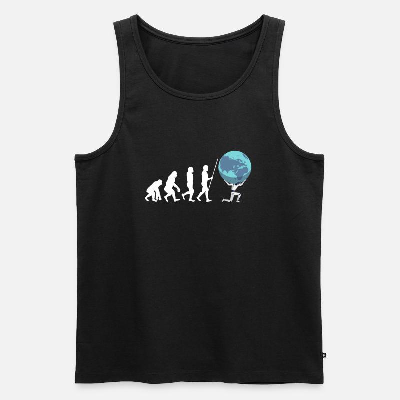 Artificial Intelligence Ai Chat - Männer Premium Bio Tank Top - Schwarz