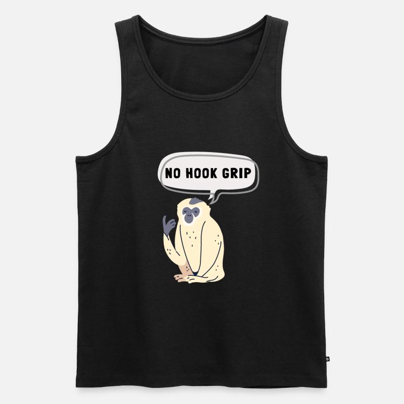 Weight Lifting Power Snatch - Männer Premium Bio Tank Top - Schwarz