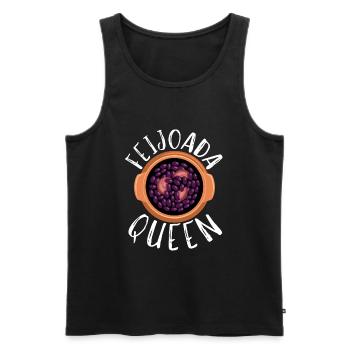 Brazil Brazilian Pork Bean Stew Feijoada - Männer Premium Bio Tank Top - Schwarz - Vorne - AI Model Male 178 light (178cm)
