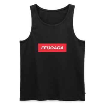 Brazil Brazilian Pork Bean Stew Feijoada - Männer Premium Bio Tank Top - Schwarz - Vorne - AI Model Male 178 light (178cm)