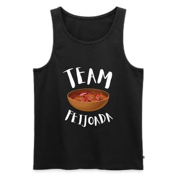 KBBQ Korean BBQ Kimchi Ramen - Men's Premium Organic Tank Top - black - Front - AI Model Male 178 light (178cm)