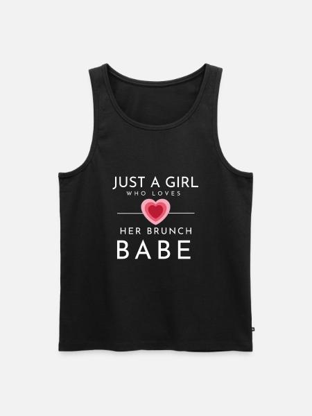 Babes Who Brunch Squat - Men's Premium Organic Tank Top - black
