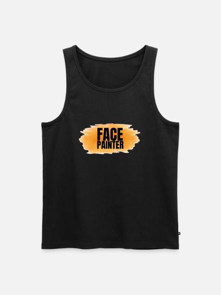 Face Painter And Face Painting - Men's Premium Organic Tank Top - black