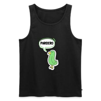 Parcero Colombia Colombian Cartagena Medellin And - Männer Premium Bio Tank Top - Schwarz - Vorne - AI Model Male 178 light (178cm)