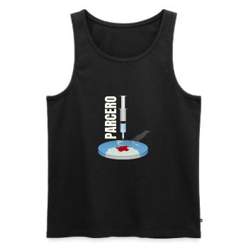 Parcero Colombia Colombian Cartagena Medellin And - Männer Premium Bio Tank Top - Schwarz - Vorne - AI Model Male 178 light (178cm)
