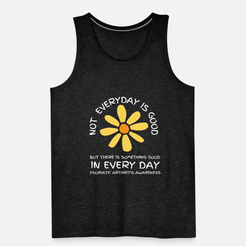 Psoriatic Arthritis Warrior & Chronic PSA Men's Premium Organic Tank Top