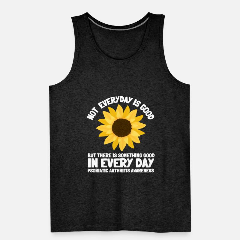 Psoriatic Arthritis Warrior & Chronic PSA Men's Premium Organic Tank Top